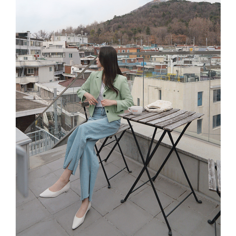 clicknfunny - [포니타 싱글자켓]♡韓國女裝外套