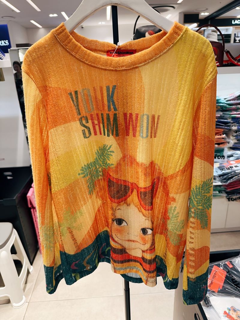 【限時優惠】YOUK SHIMWON Sea Travel Knit T-shirt F SUNNY