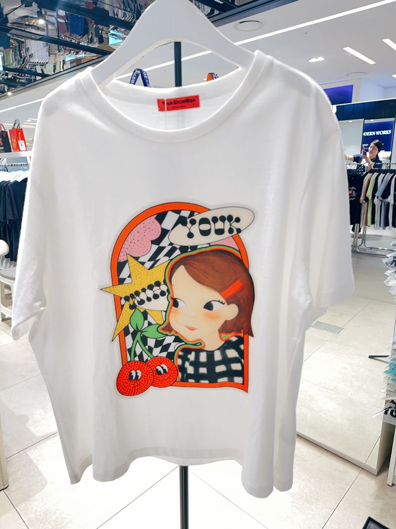 【限時優惠】YOUK SHIMWON Sparkling T-shirt F Cherry RIA